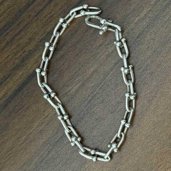 Tiffany Sterling Silver Link Bracelet - Picture 4 of 5
